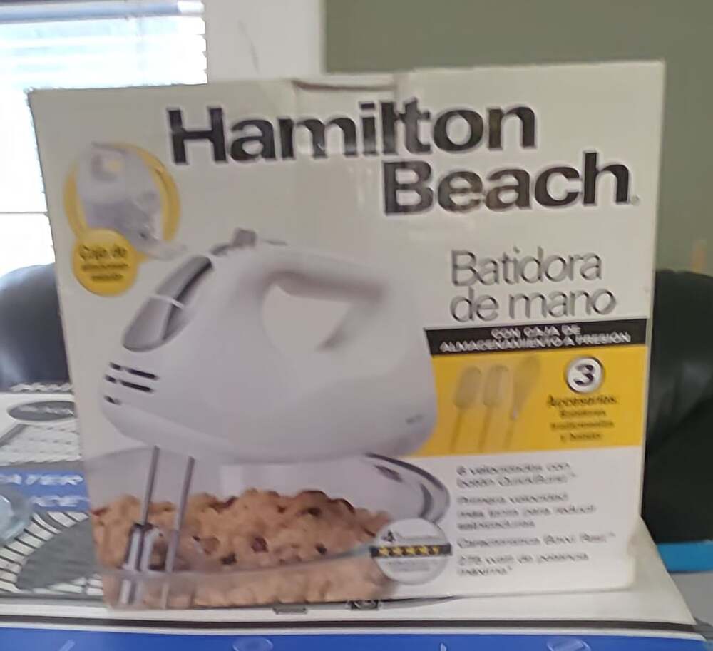 Hamilton Beach 6-Speed Hand Mixer with Storage Case and 3 Attachments